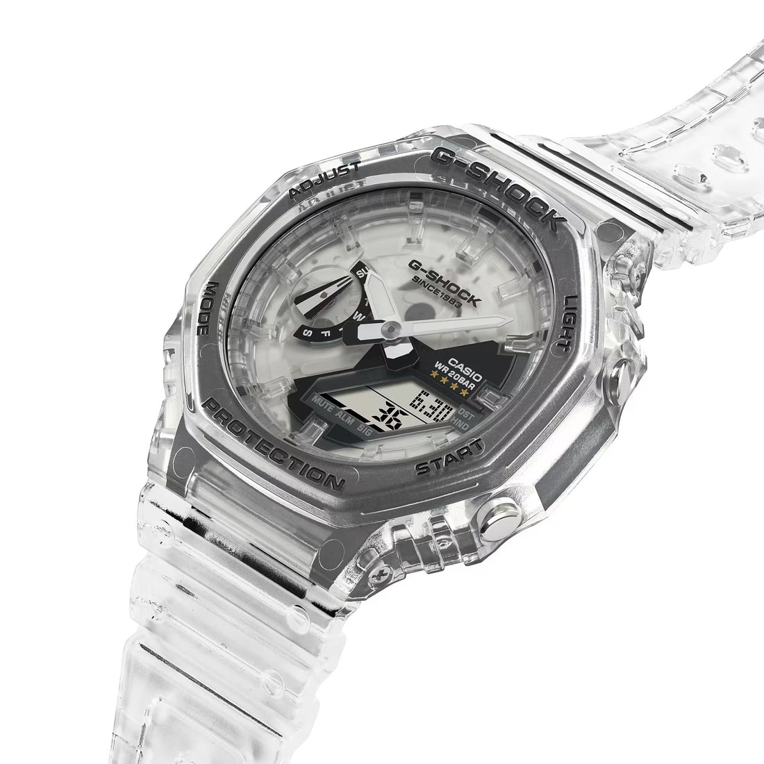 Orologio Uomo Casio G-Shock Digitale Special Edition Clear Remix GA-2140RX-7AER