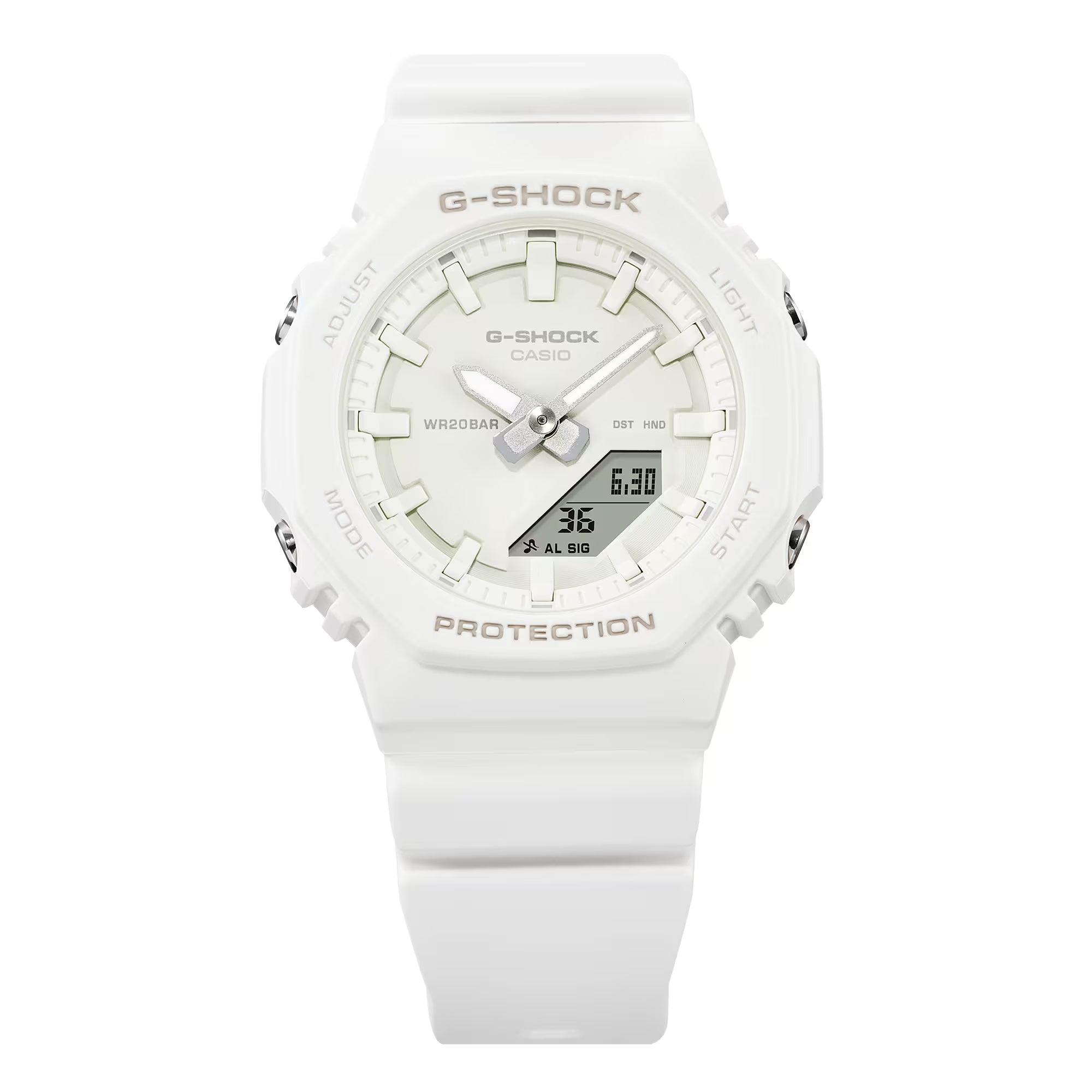 Orologio Unisex Casio G-SHOCK Quarzo Bianco Pastello GA-2100-7A7ER
