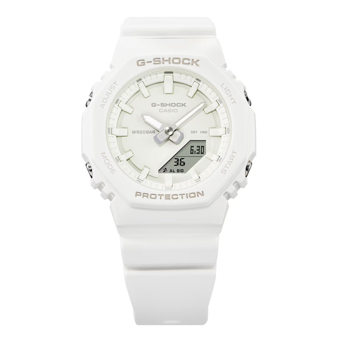 Orologio Unisex Casio G-SHOCK Quarzo Bianco Pastello GA-2100-7A7ER