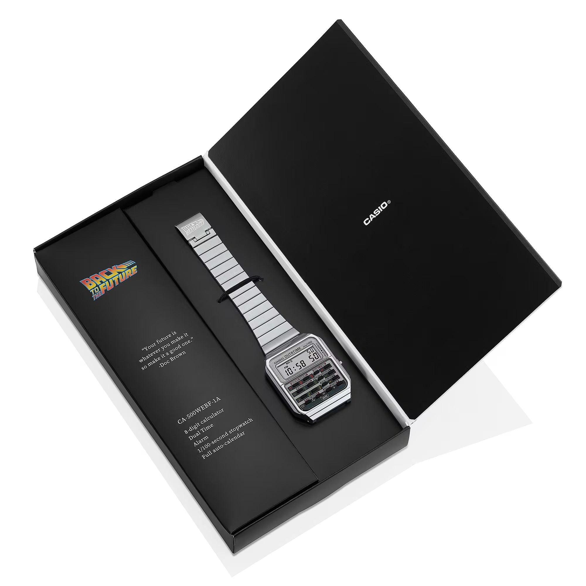 Orologio Unisex Casio x Ritorno Al Futuro CA-500WEBF-1AER