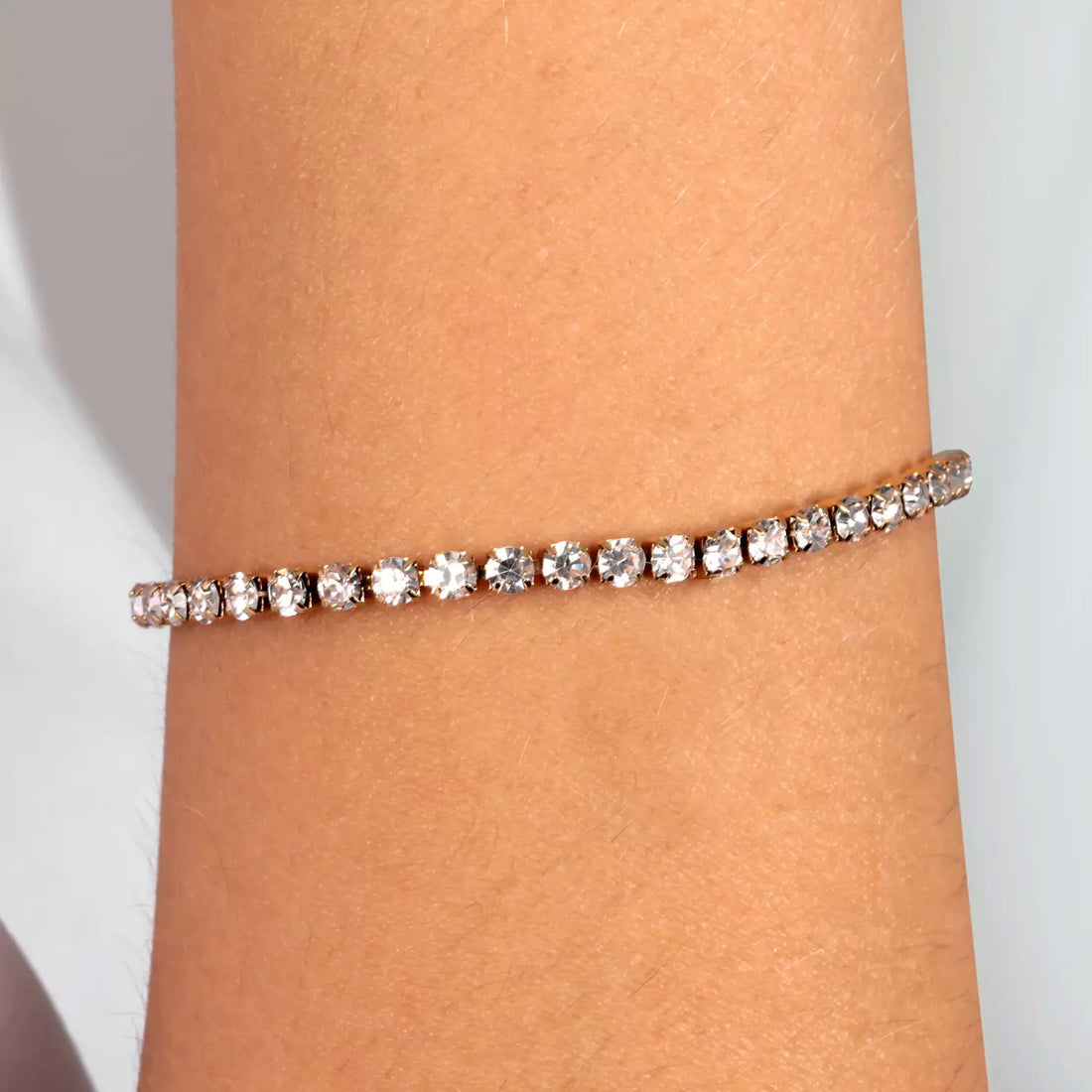 Bracciale Donna La Petite Story Acciaio Dorato Zirconi Bianchi Friendship LPS05ARR73