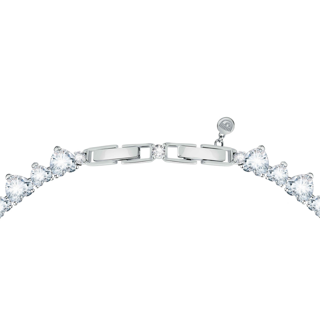 Collana Donna Chiara Ferragni Tennis Zirconi Cuori