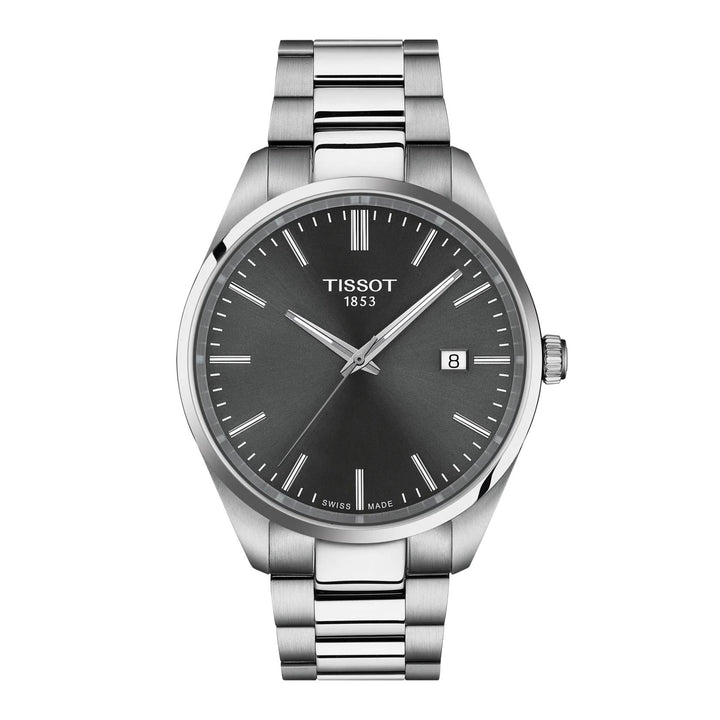Orologio Uomo Tissot PR100 Acciaio Quarzo Antracite T1504101108100