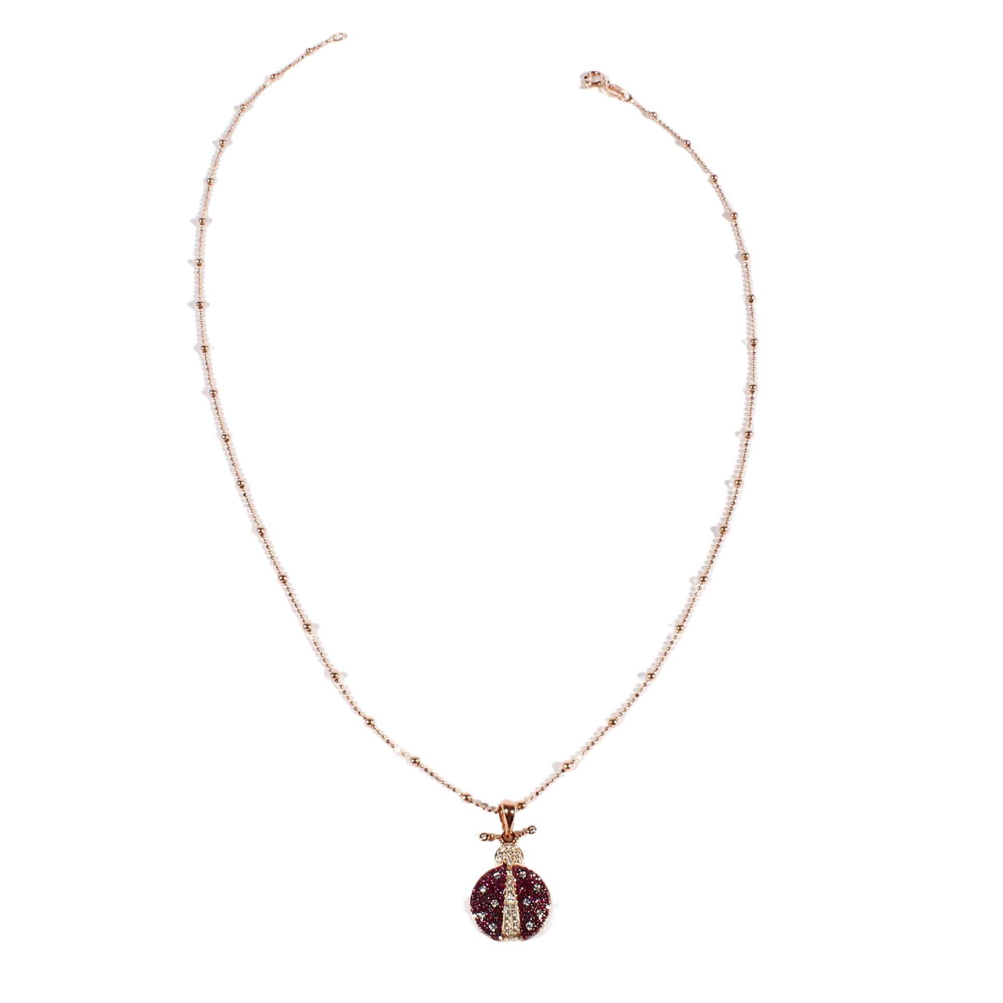 Collana Donna Con Coccinella