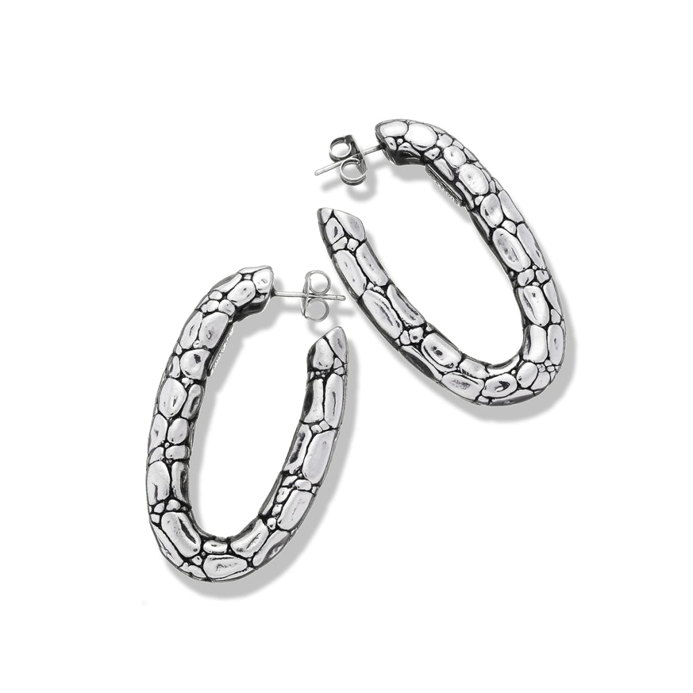Orecchini Donna Giovanni Raspini Argento 925 Crocodile 07338