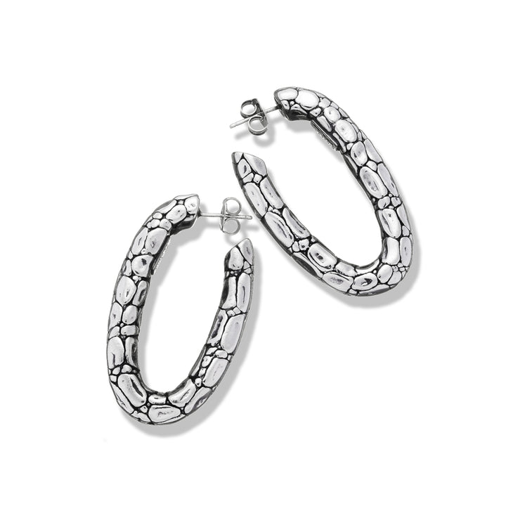 Orecchini Donna Giovanni Raspini Argento 925 Crocodile 07338