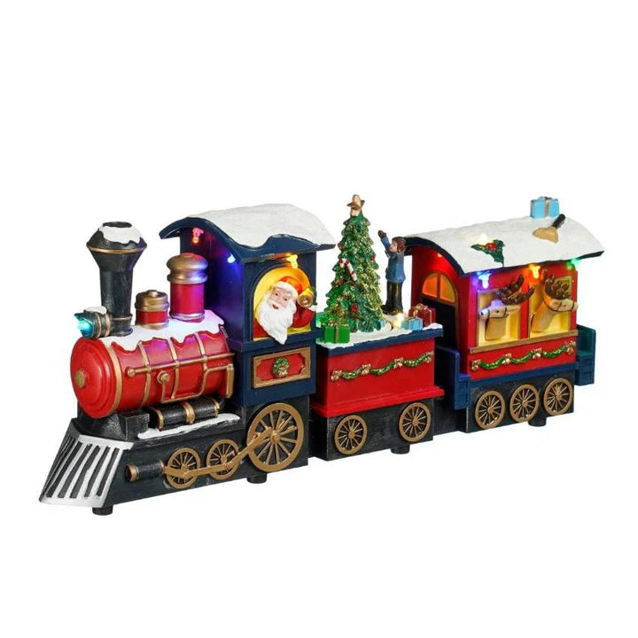 Trenino Di Natale Luville Babbo Natale Luci 1179579