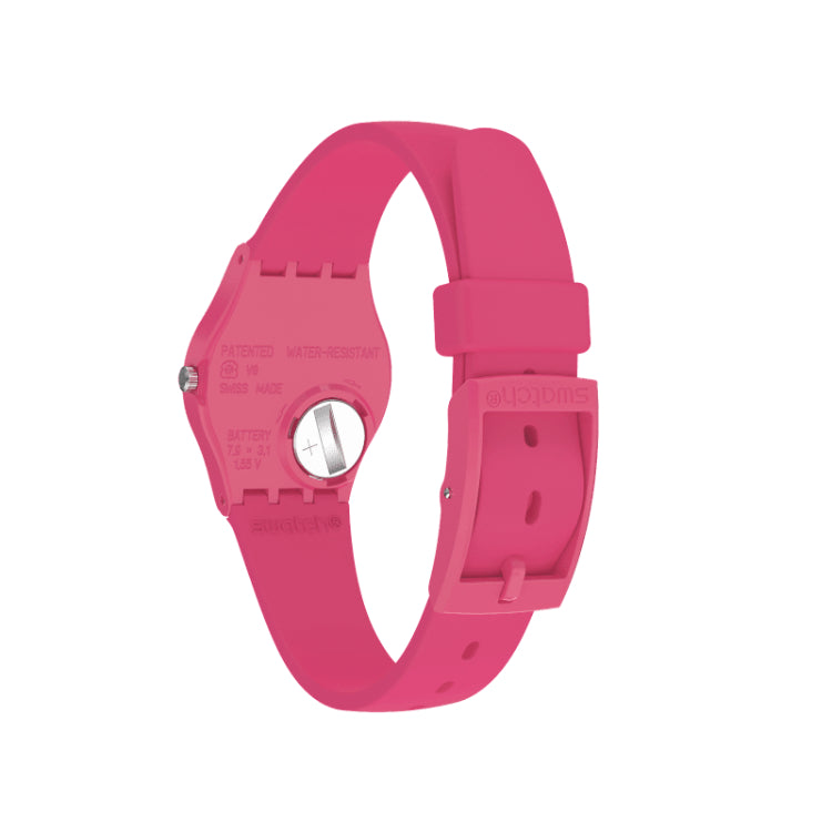 Orologio Bambina Swatch Quarzo Solo Tempo Rosa LR123C