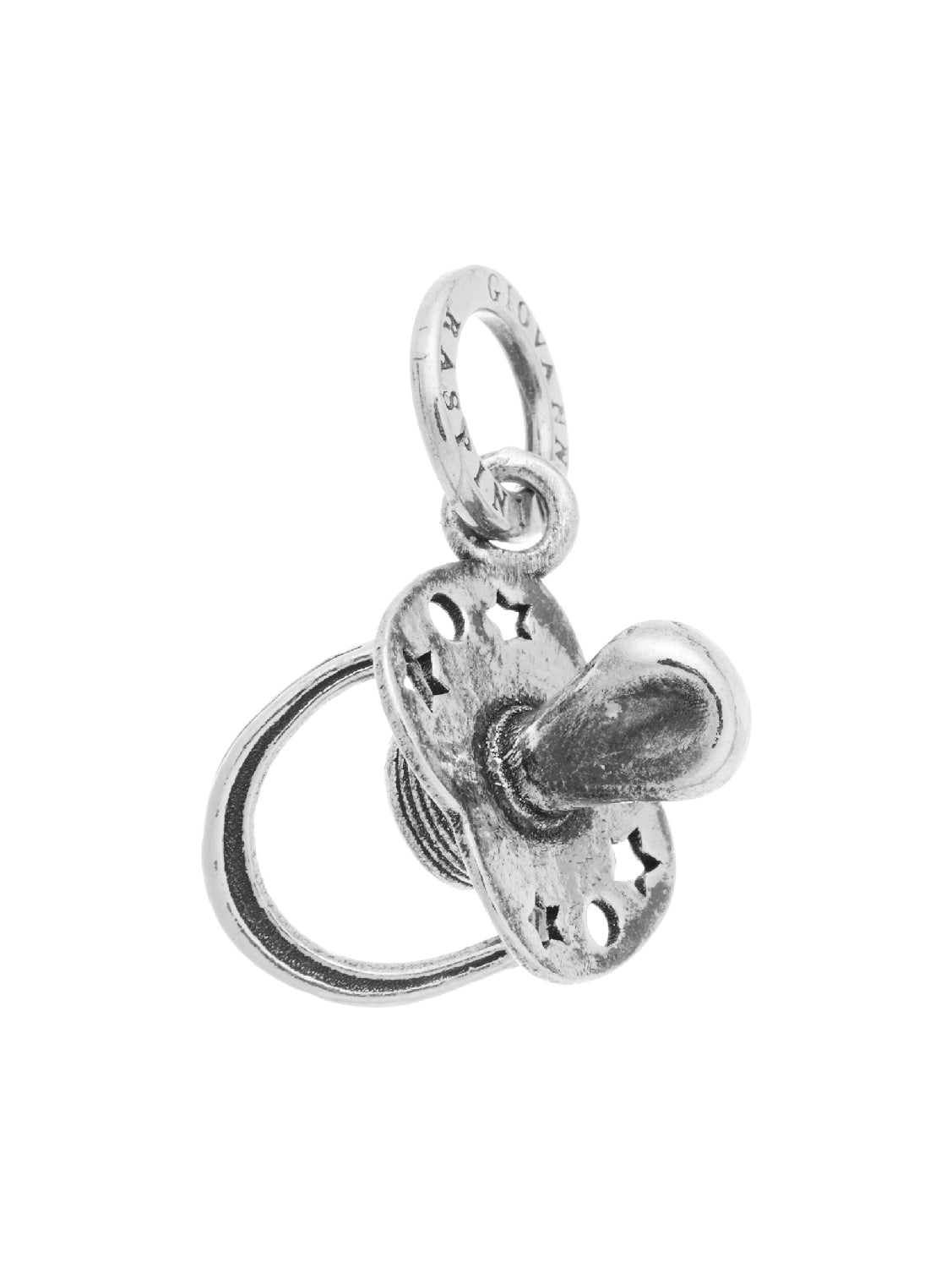 Charm Giovanni Raspini Argento 925 Ciondolo Ciuccio Realizzato A Mano 09999