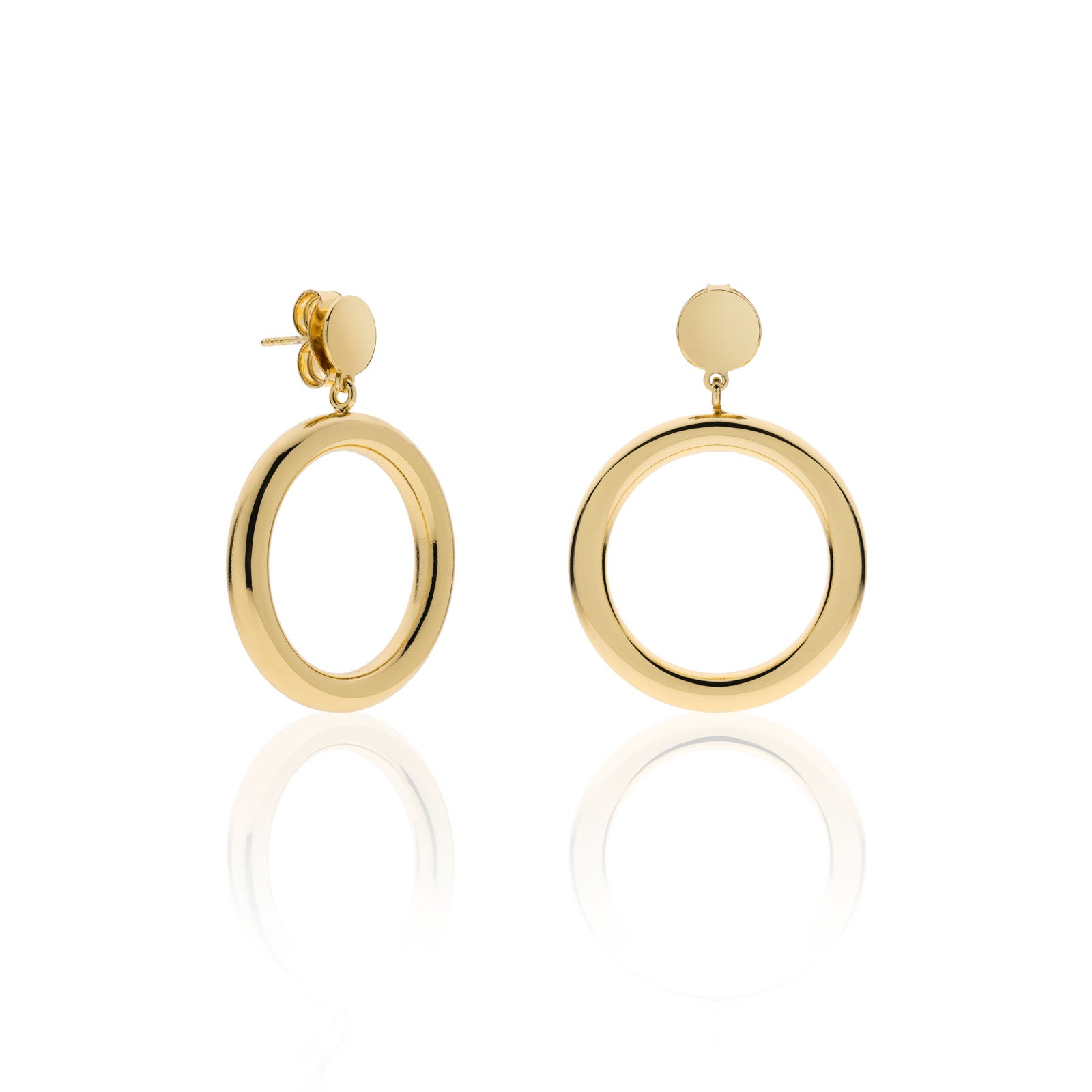 Orecchini Cerchio  Donna Unoaerre 1AR Bronzo Dorato modello Marilyn Monroe 544991