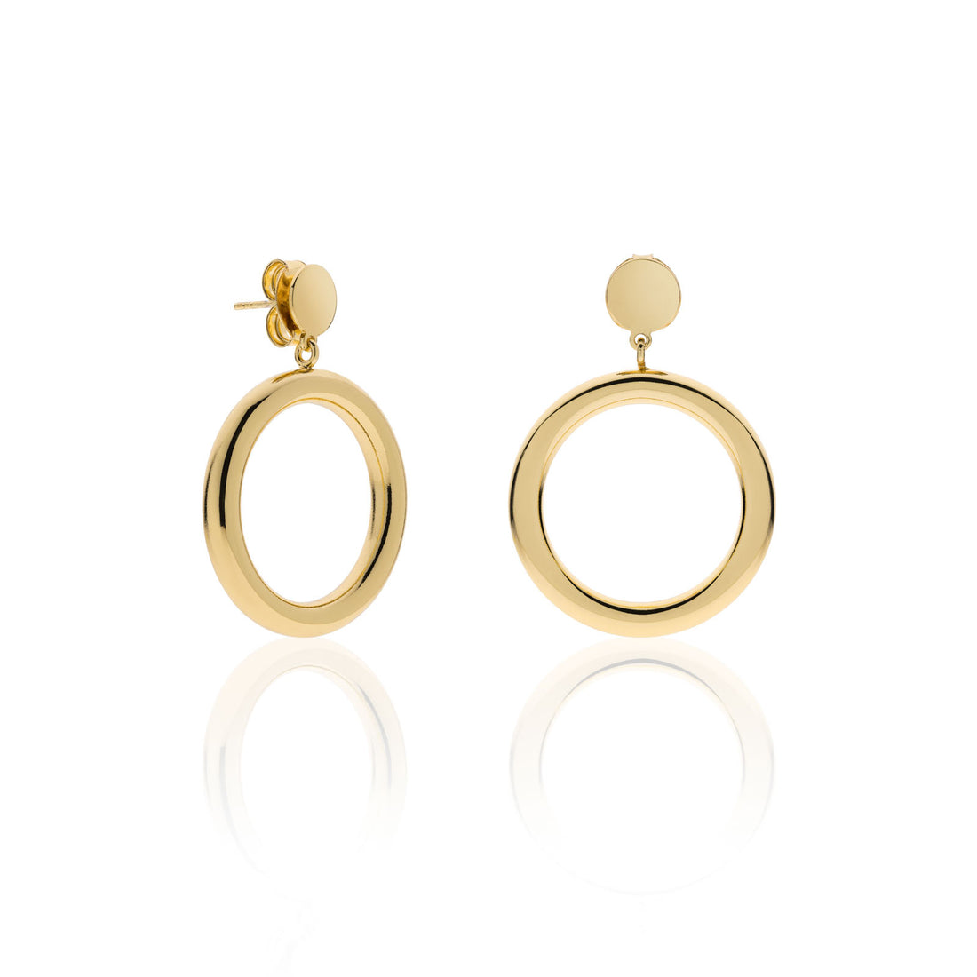 Orecchini Cerchio  Donna Unoaerre 1AR Bronzo Dorato modello Marilyn Monroe 544991