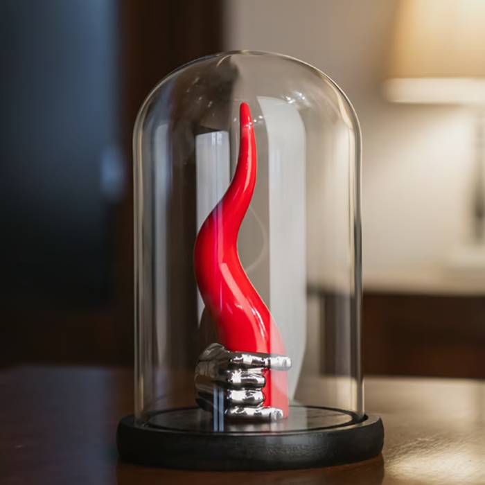 Corno Sequenze Rosso Mano Sciò 14 cm SQ2565/1