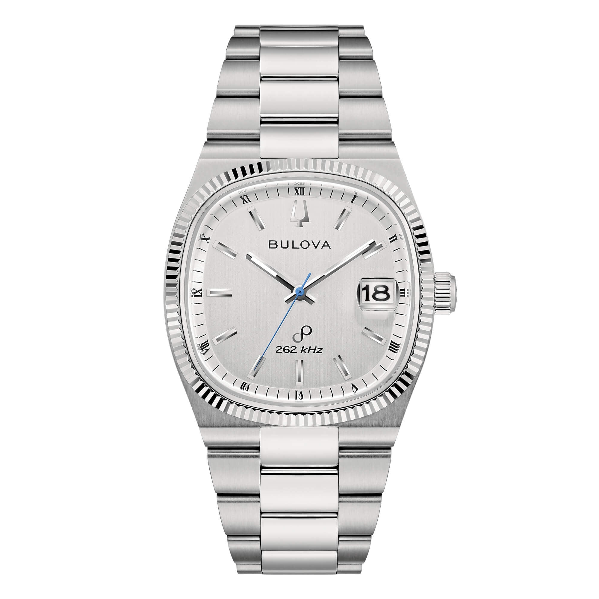 Orologio Uomo Bulova Super Seville Bianco 262 kHz Data 96B444