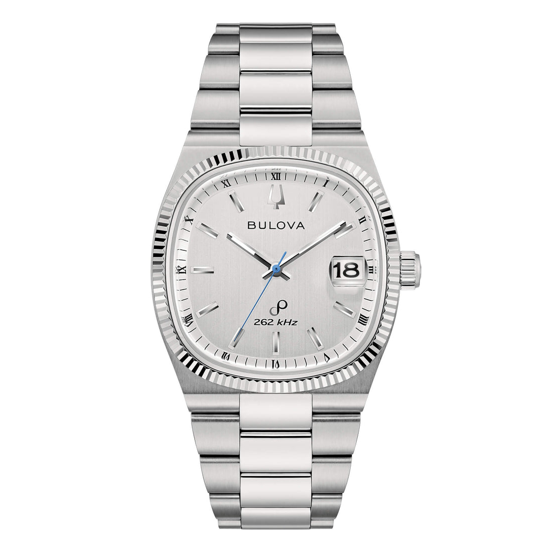 Orologio Uomo Bulova Super Seville Bianco 262 kHz Data 96B444