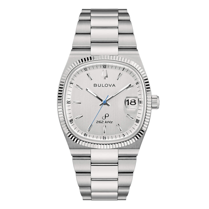 Orologio Uomo Bulova Super Seville Bianco 262 kHz Data 96B444