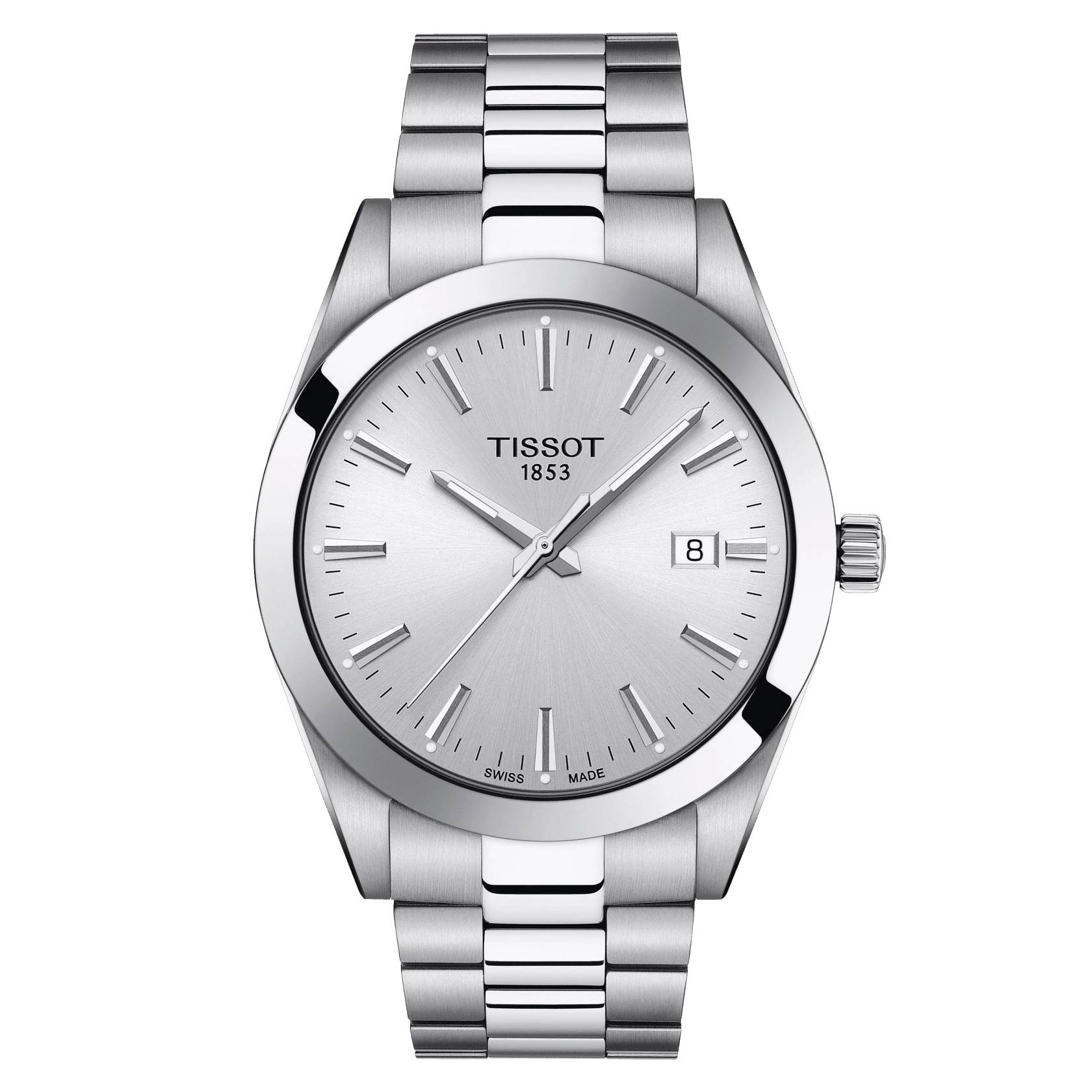 Orologio Uomo TISSOT acciaio Gentlemen T.Classic T1274101103100