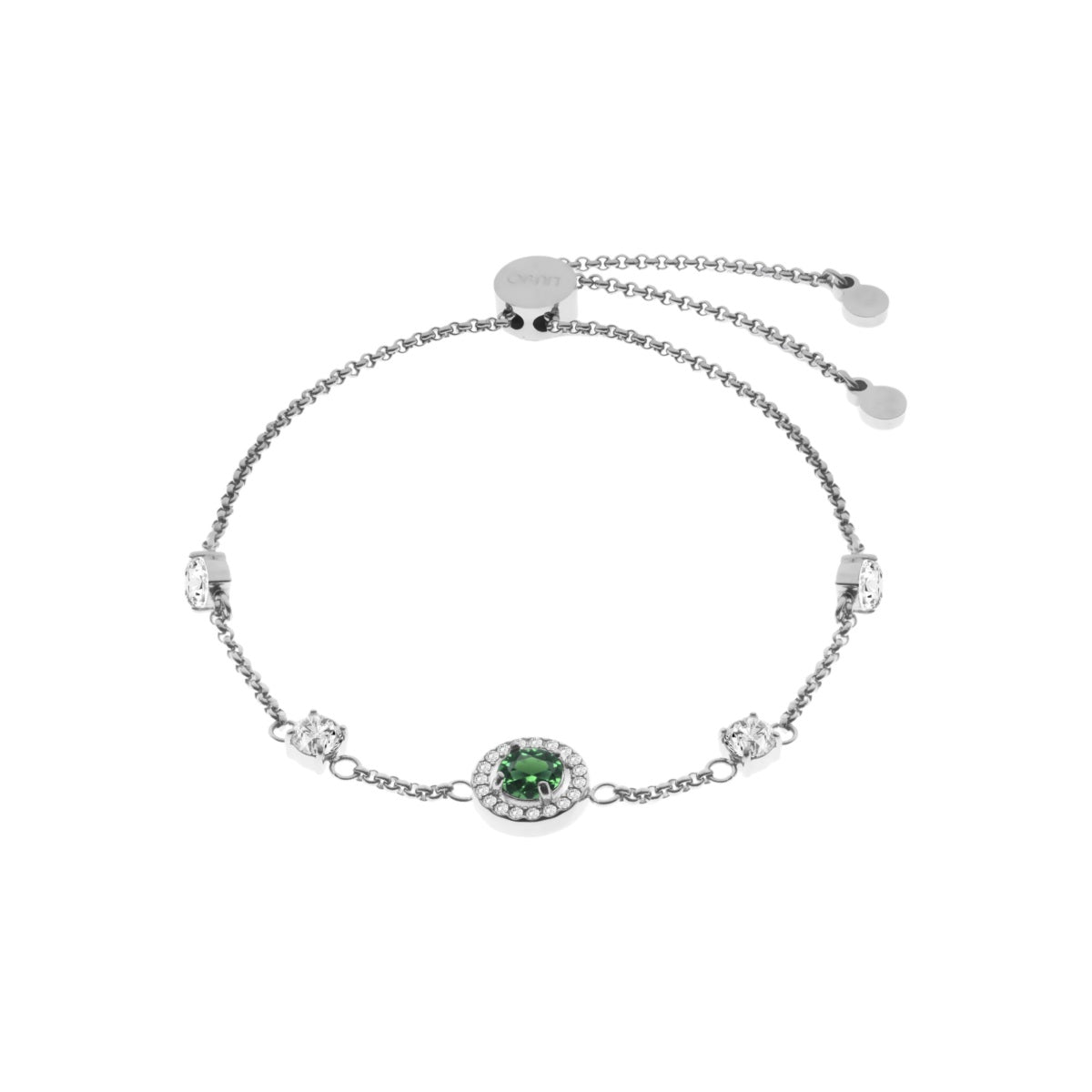 Bracciale Donna Liu Jo Acciaio Lucido Catena con pietre  LJ2273