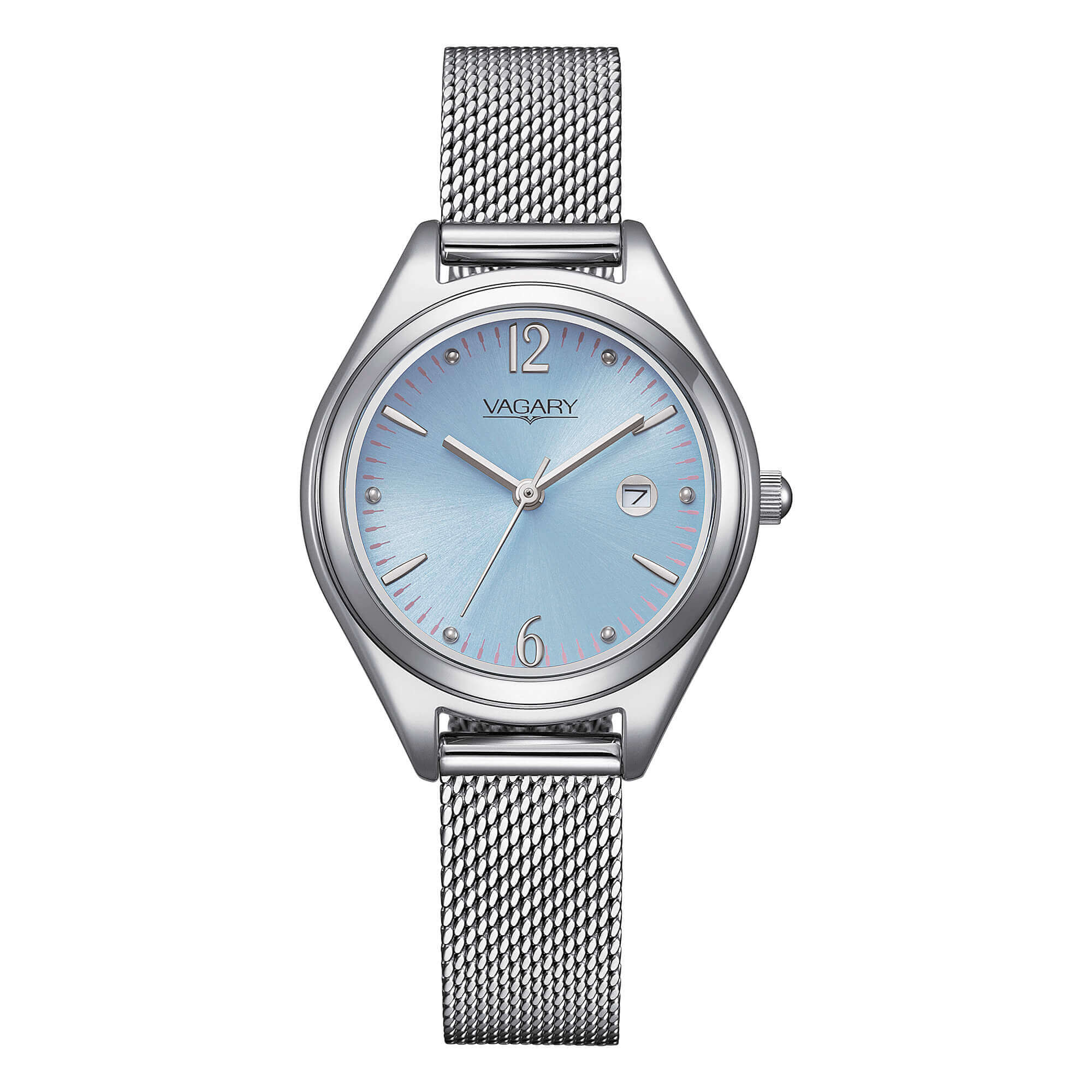 Orologio Donna Vagary By Citizen Flair Celeste Acciaio IU3-517-71