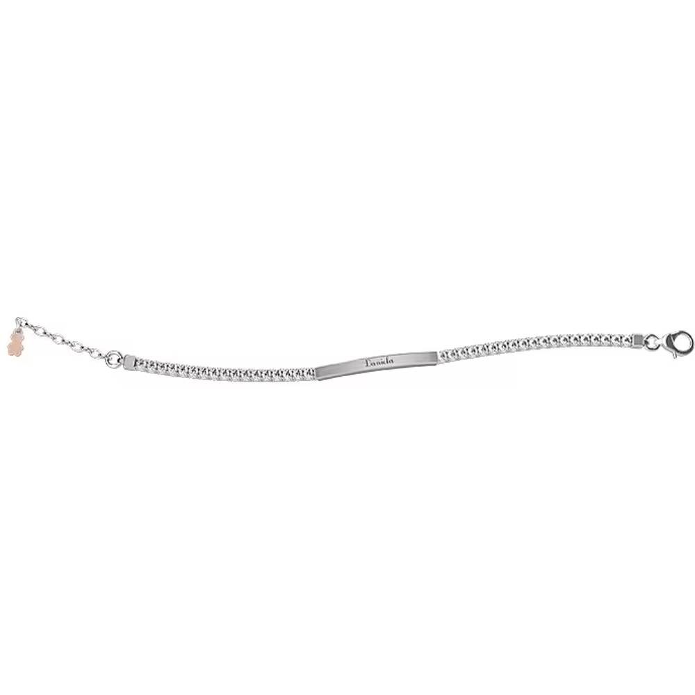 Bracciale Tennis Bambino Nanàn Argento 925 Zirconi Oresetto NAN0337