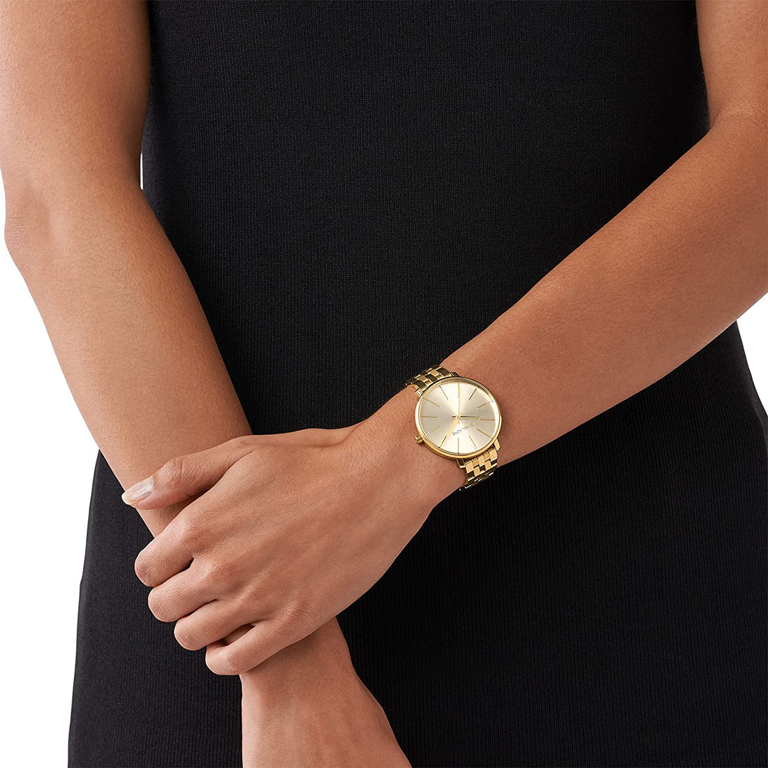 Orologio Donna Michael Kors Pyper Acciaio Dorato Quarzo Solo Tempo MK3898