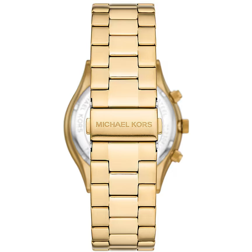 Orologio Unisex Michael Kors Box Set Acciaio Dorato Portacarte Nero MK1076SET