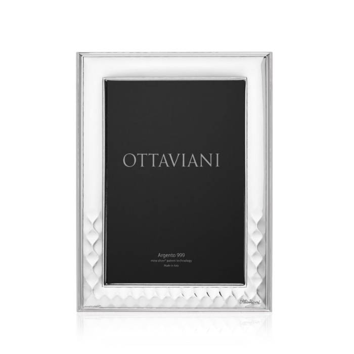 Cornice Ottaviani  Argentato Cachemire 13x18 1003A