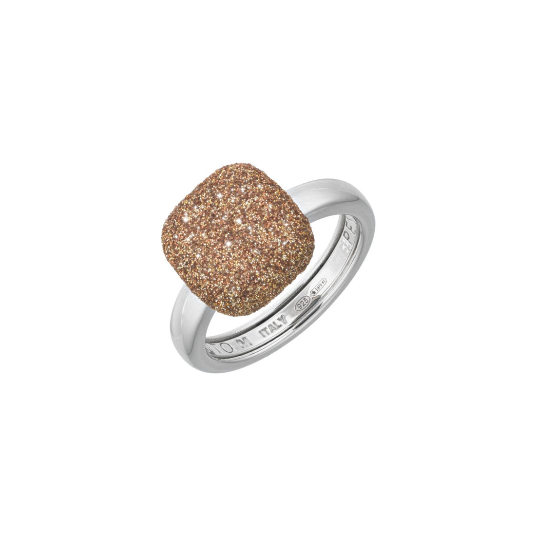 Anello Donna Pesavento Argento 925 Polvere Di Sogni Giallo Sahara WPSCA107/M