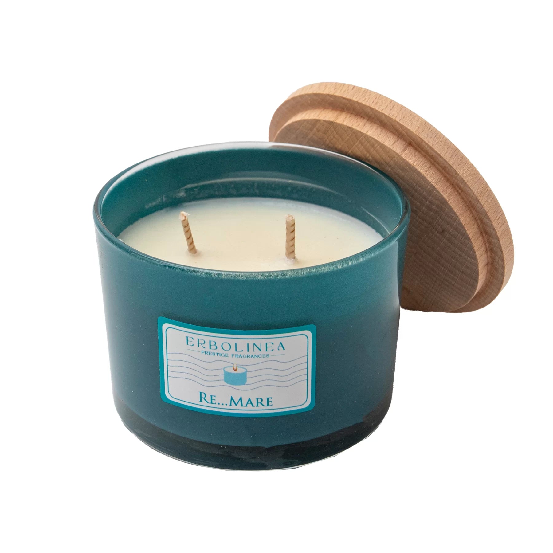 Candela Profumata D'Ambiente Erbolinea Fragranza  Essena Re...Mare
