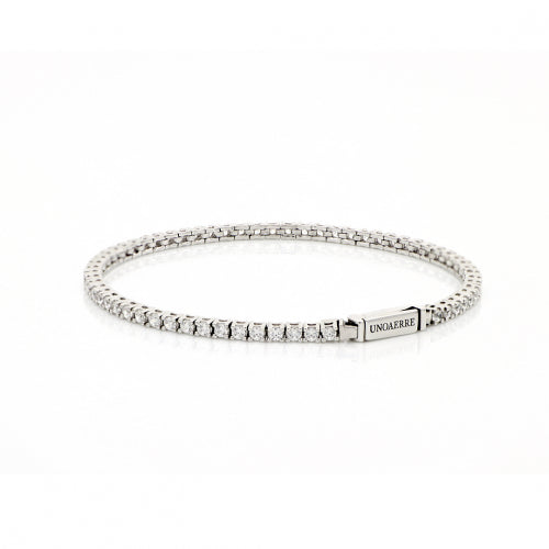 Bracciale Unisex Unoaerre Argento 925 Tennis Zirconi Bianchi 504366