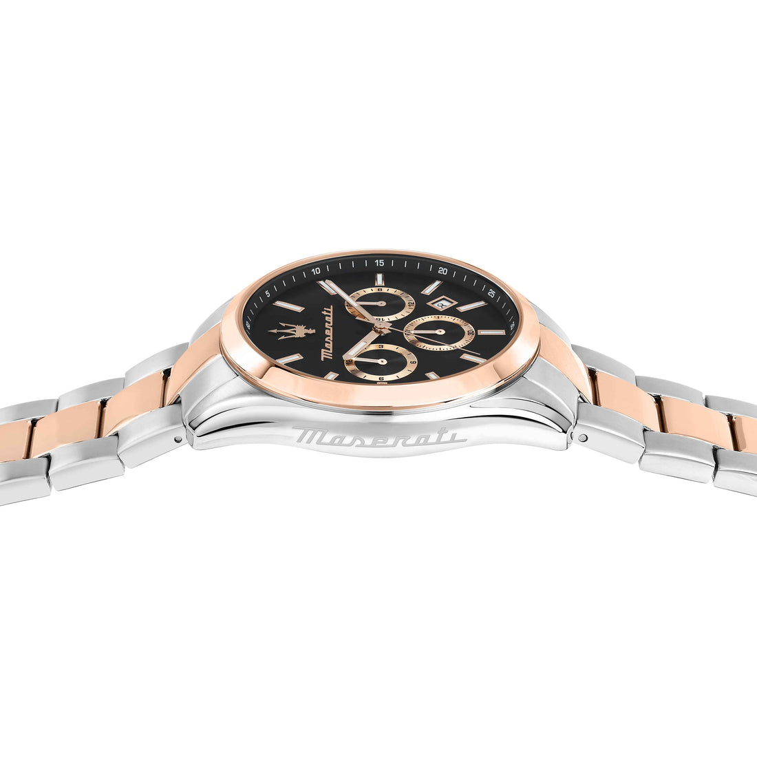 Orologio Uomo Maserati Set Box Bracciale Acciaio Rosè Quarzo Cronografo R8853151003
