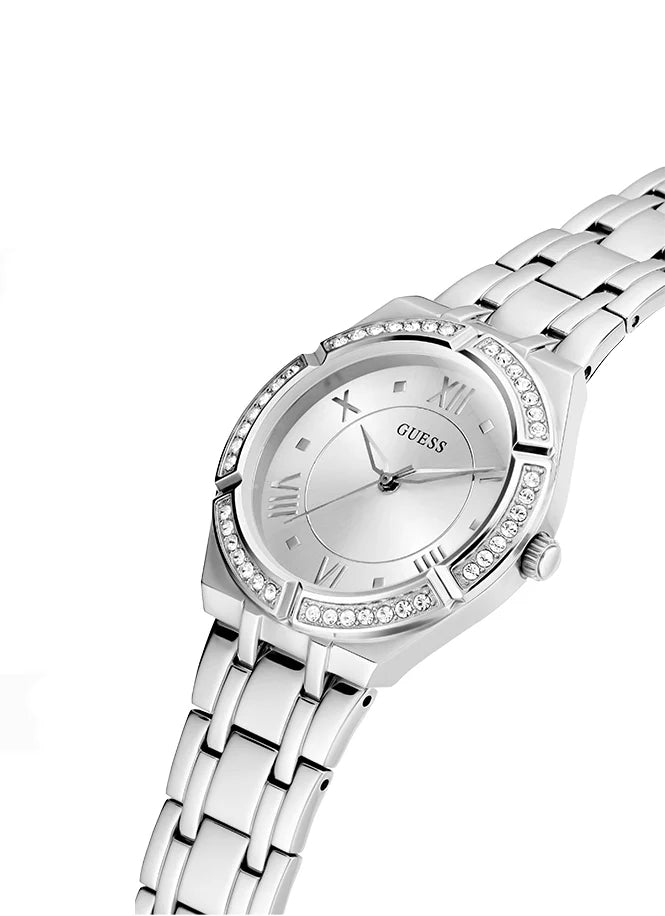 Orologio Donna Guess Quarzo Solo Tempo Acciaio Zirconi GW0033L1
