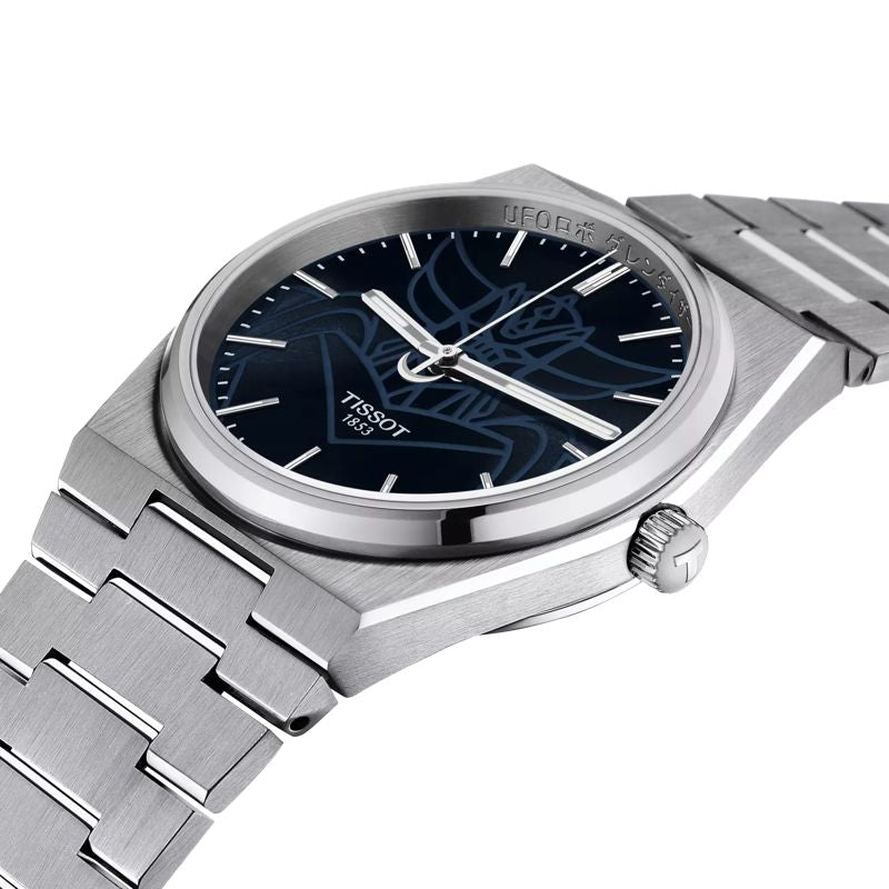 Orologio Uomo Tissot Prx Blu Ufo Robot Edizione Speciale T1374071104102