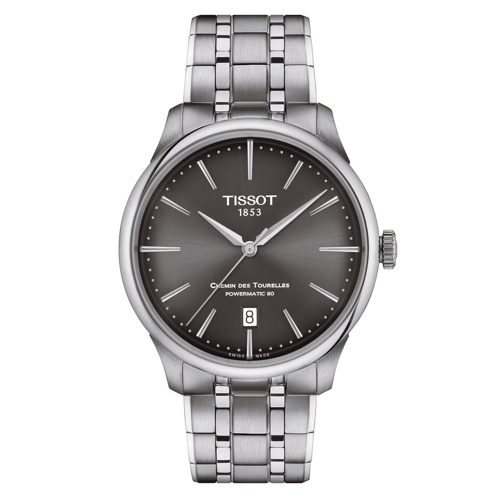 Orologio Uomo Tissot Automatico Chemin De Tourelles Powermatic 80 T1398071106100