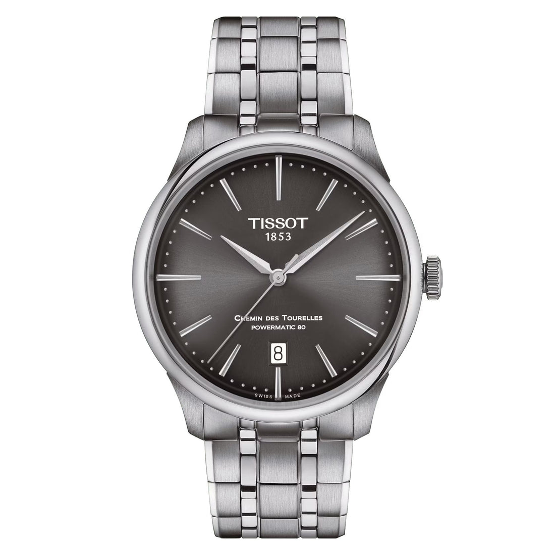 Orologio Uomo Tissot Automatico Chemin De Tourelles Powermatic 80 T1398071106100