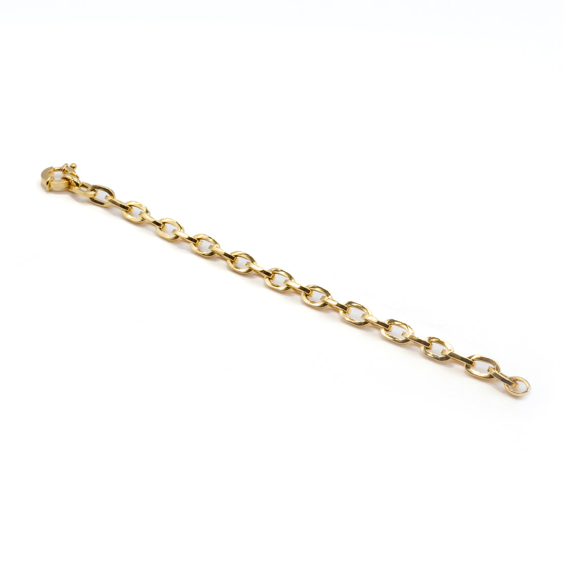 Bracciale Donna Re Mida Argento 925 Dorato A Catena B002