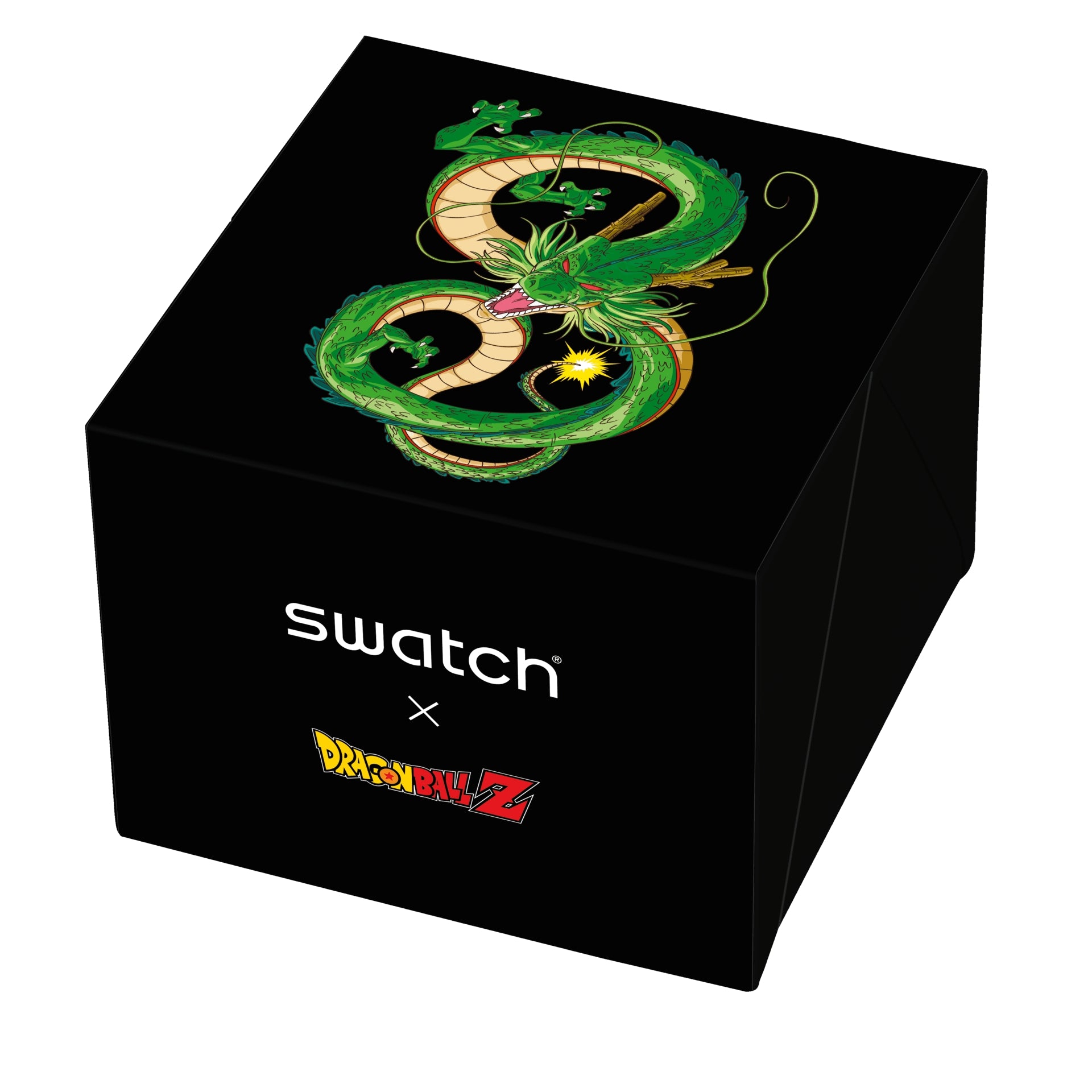 Orologio Uomo Swatch Bioceramica Dragonball Shenron Quarzo Solo Tempo SB01Z102