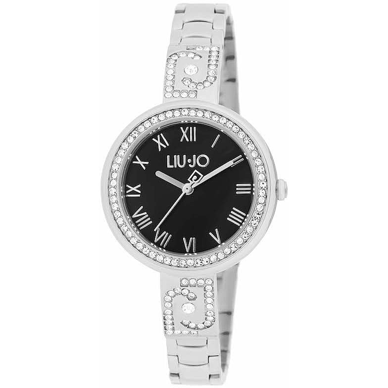 Orologio Donna Acciaio Liu Jo  Quarzo Bianco Solo Tempo cinturino Logato
