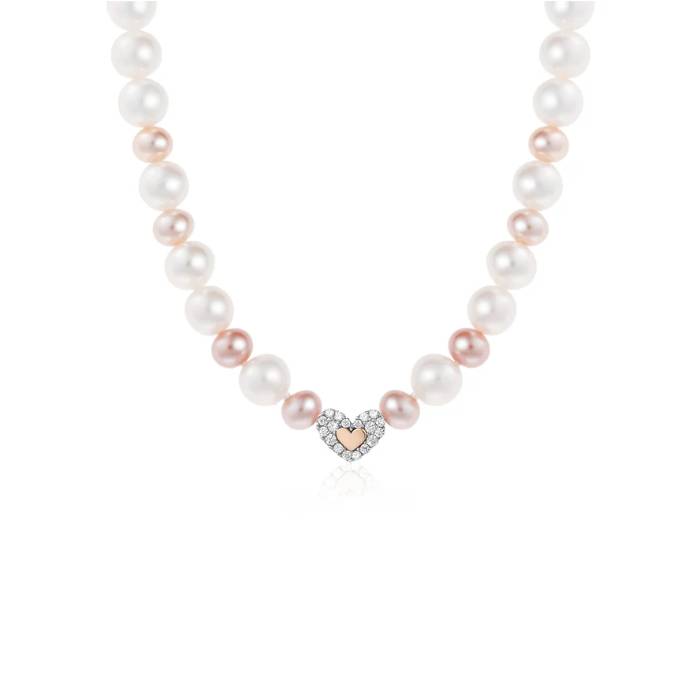 Collana Donna Roberto Giannotti Perle Cuore GIA475