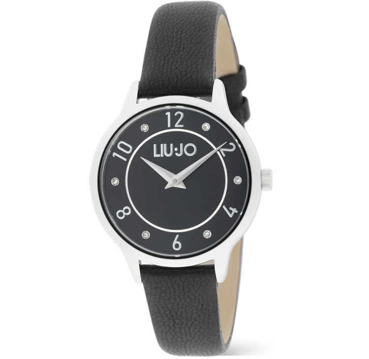 Orologio Donna Acciaio Liu Jo Nero Quarzo Numeri TLJ2686