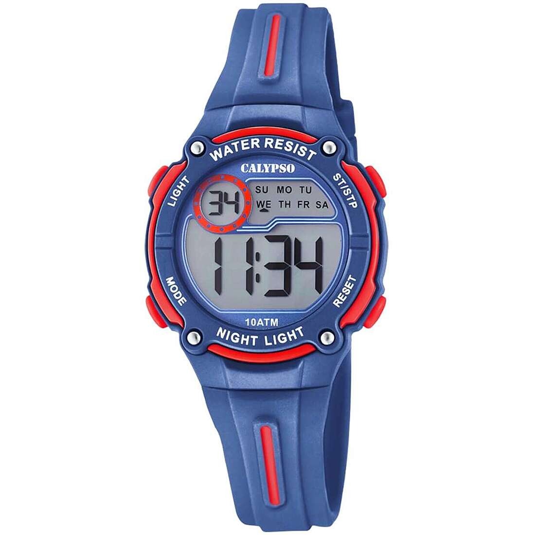 Orologio Calypso Cinturino Gomma cassa in Plastica K6068/4