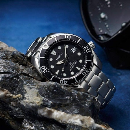 Orologio Uomo Seiko Prospex Automatico Acciaio Data Nero SPB101J1