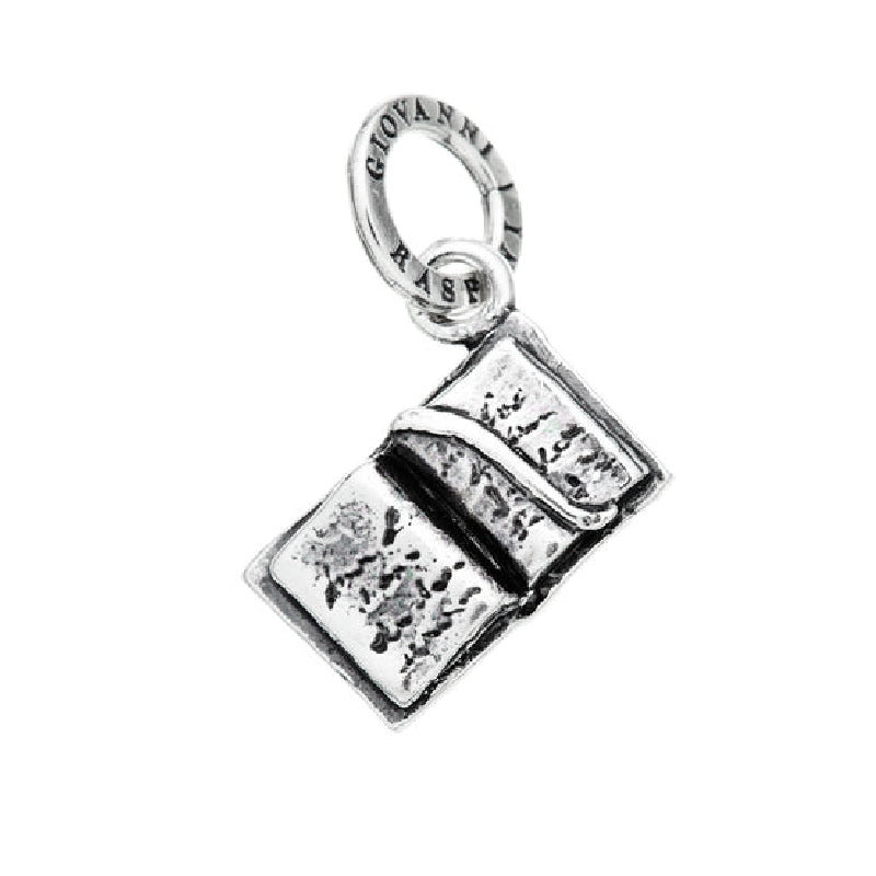 Charm Unisex Giovanni Raspini Argento 925 Ciondolo Libro Realizzato A Mano 09866