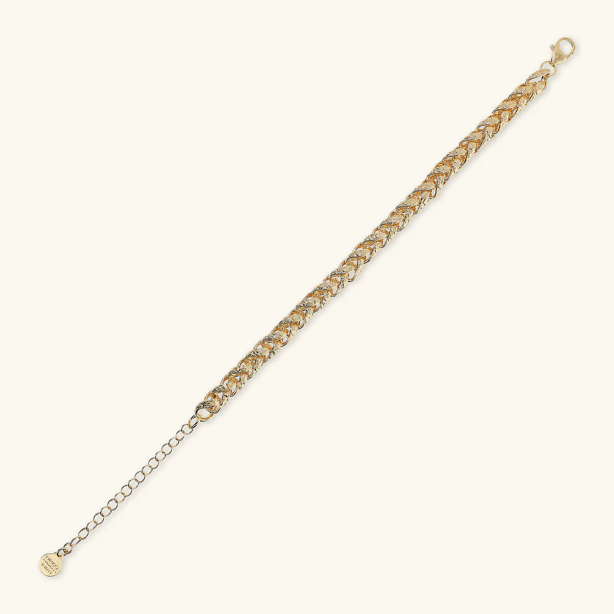 Bracciale Donna Etrusca Bronzo Dorato Bracciale Maxi Catena WSET00754.YG