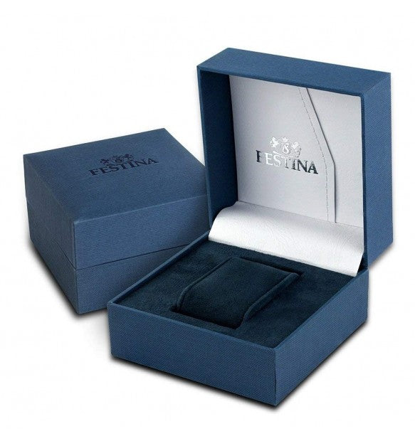 Orologio Uomo Acciaio Festina Quarzo Retrò Pelle F16573/7