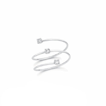 Anello Donna Liu Jo Acciaio Lucido Trilogy Scomposto LJ2491M14