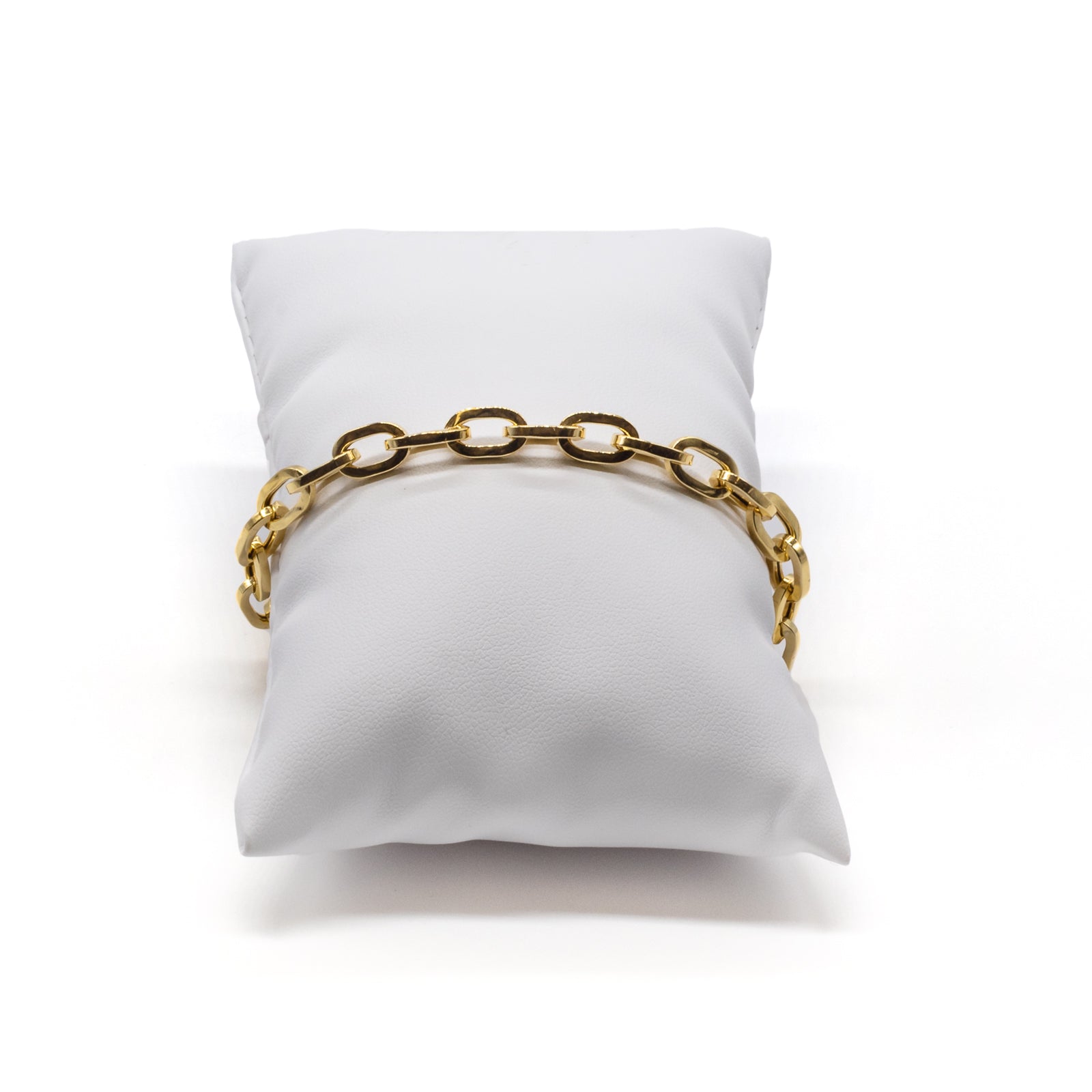 Bracciale Donna Re Mida Argento 925 Dorato A Catena B002