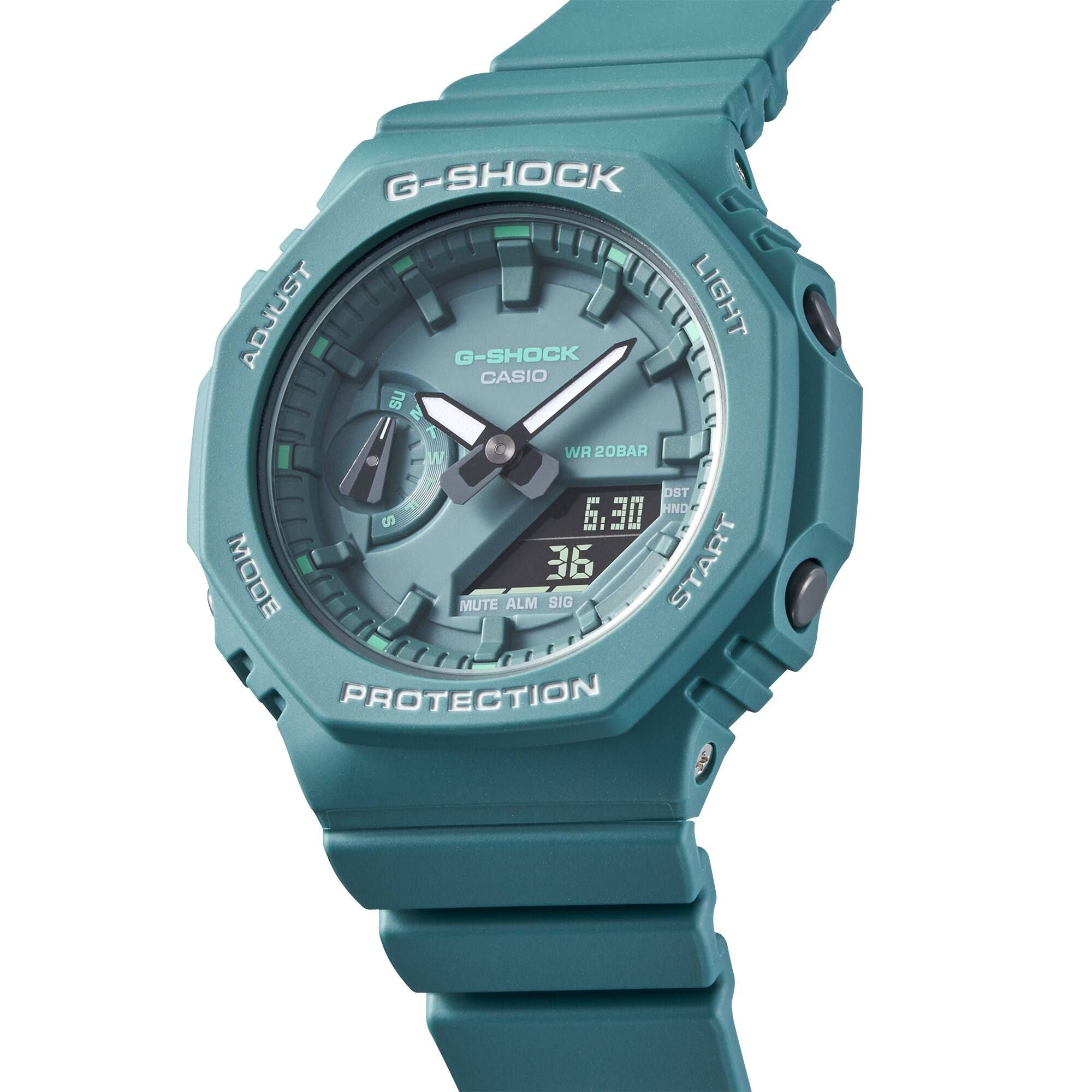 Orologio Uomo Ragazzo Casio G-SHOCK Quarzo Verde Pastello GMA-S2100GA-3AER