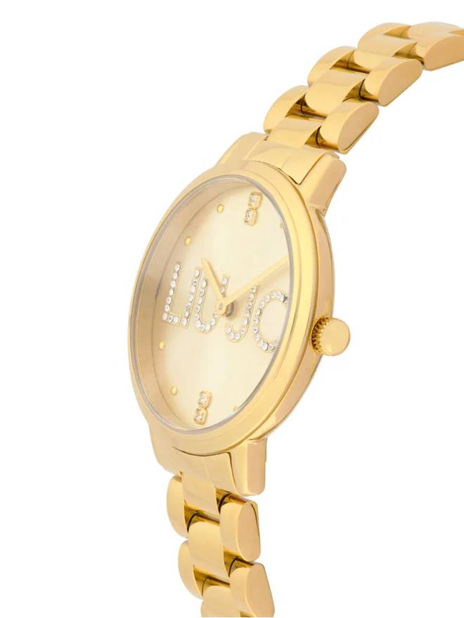 Orologio Donna Liu Jo Luxury Couple Plus Acciaio Zirconi Bracciale TLJ2518