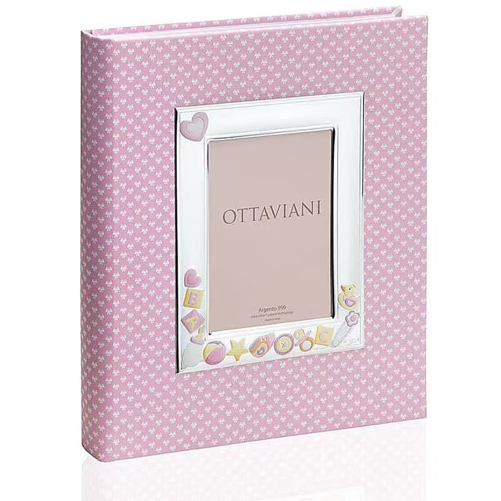 Album Portafoto Ottaviani Argento 999 Bimba Paperella 7007ALBR