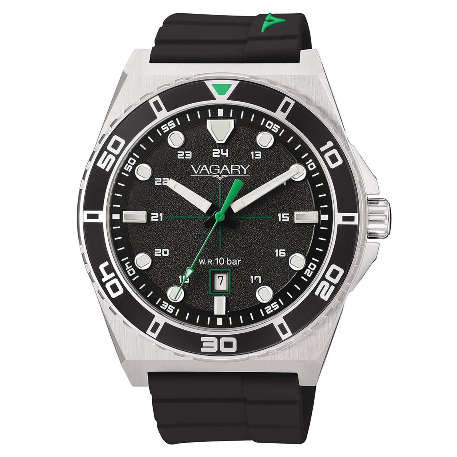 Orologio uomo  Vagary By Citizen  acqua cinturino Gomma IB9-310-50
